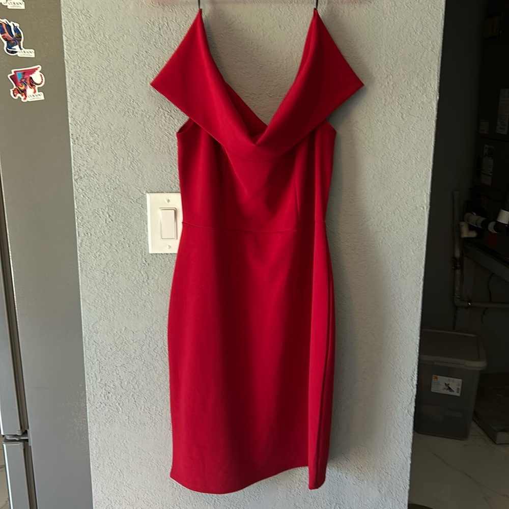 Red never worn dress